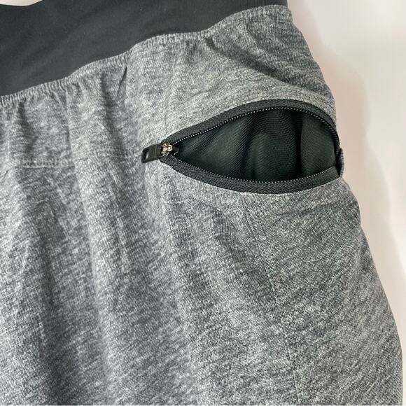 Lululemon gray black men's lined shorts size Medium - Picture 8 of 14